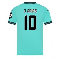 Wolves Jhon Arias #10 Vonkajší futbalový dres 2025-26 Krátky Rukáv